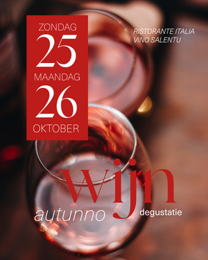 Inkom Autunno Wijndegustatie - 25 & 26 oktober