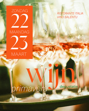 Inkom Primavera Wijndegustatie - 22 & 23 maart