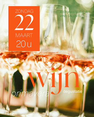 Inkom Primavera Wijndegustatie - 22 & 23 maart