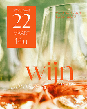 Inkom Primavera Wijndegustatie - 22 & 23 maart