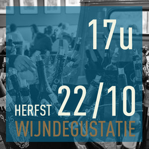 Inkom Herfst Wijndegustatie - 22 & 23 oktober