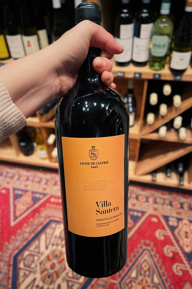 Leone de Castris - Villa Santera Primitivo di Manduria MAGNUM